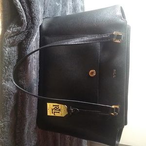 Black Ralph Lauren Handbag